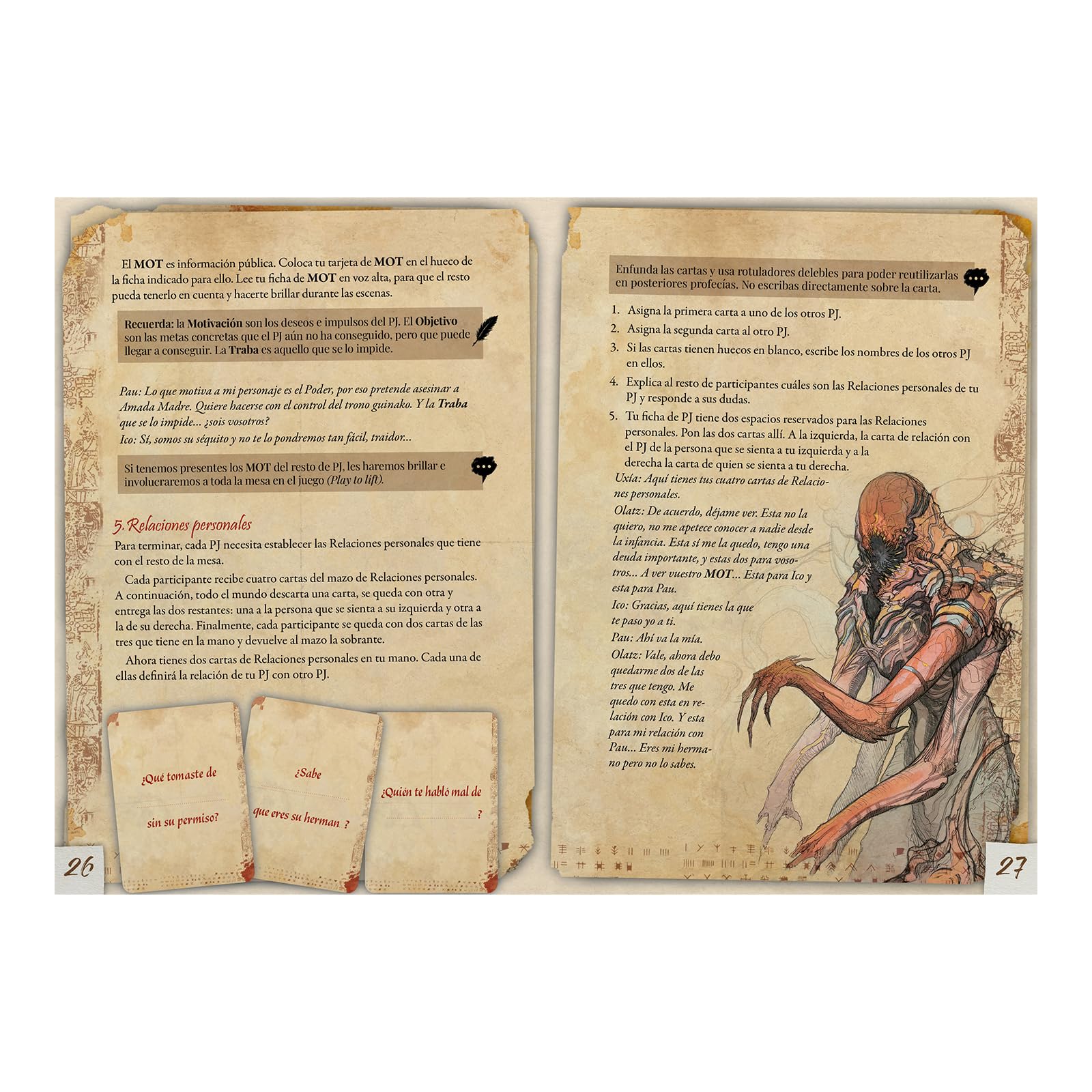Devir – Prophéties | Jeu de rôle Grimdark de Narration partagée avec Campagne « Le Cercle des Sens » et Adaptation de Macbeth | Fantaisie Sombre, Storytelling et RPG d'horreur (PROCAIN)