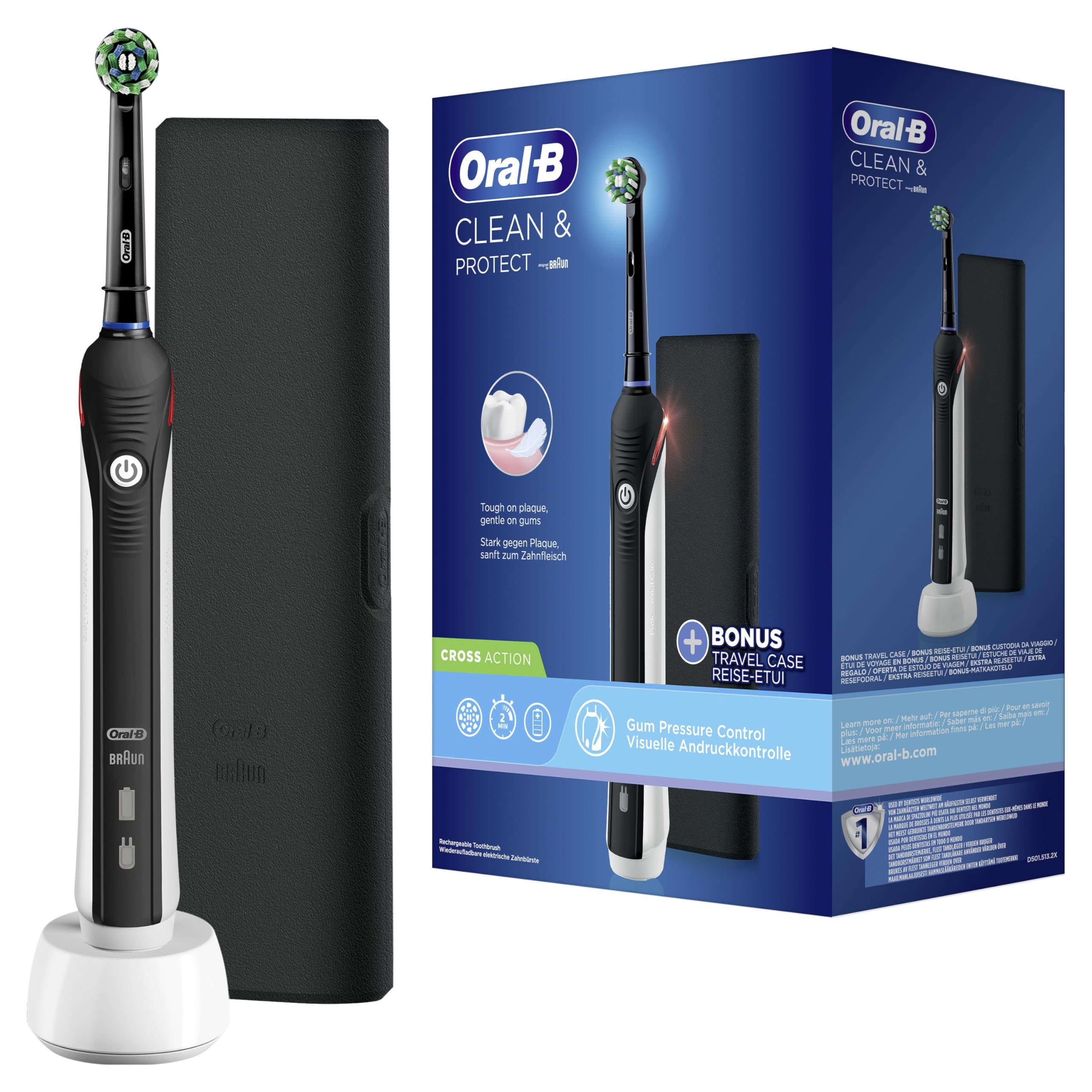Braun FUNKEY & Protect Black Edition with Reise Estuche