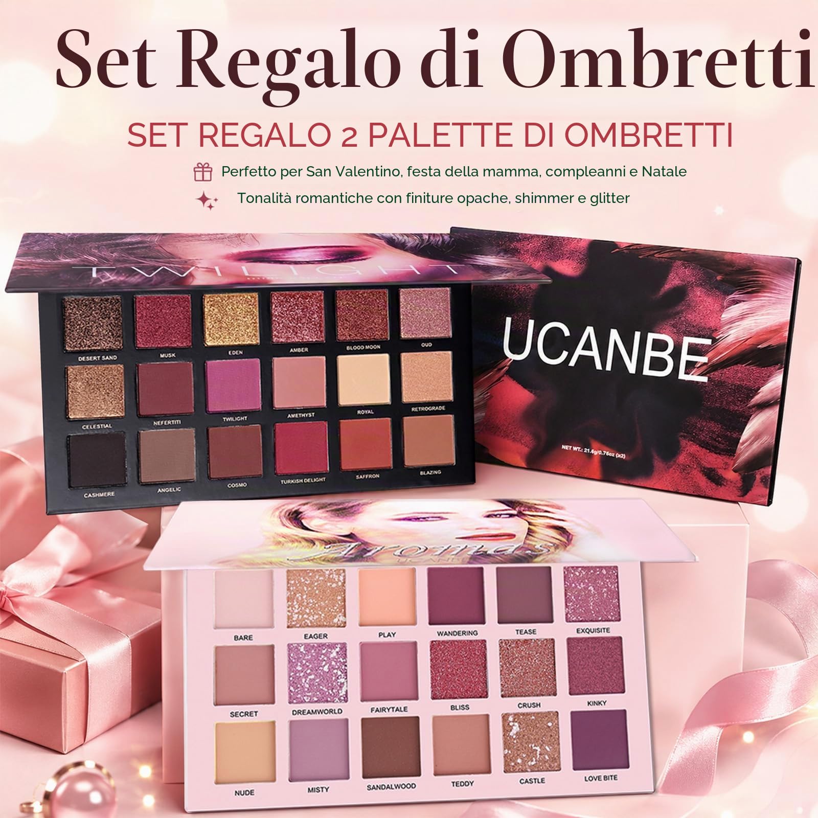 Anti Occhiaie,Twilight Dust + Aromas The New Nude Eyeshadow Palette Makeup Set Matte Shimmer Glitter Ppressed Pearl All Highly Pigmented Blending Powder Natural Velvet Texture Eye Shaow Kit