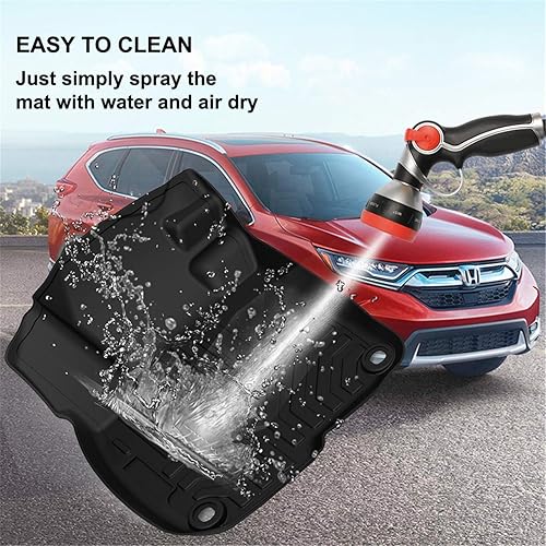 Miniatura 6 de KIWI MASTER Alfombrillas compatibles con Honda CR-V 2017-2022, accesorios para todo tipo de clima, alfombrillas delanteras y traseras de 2 filas de