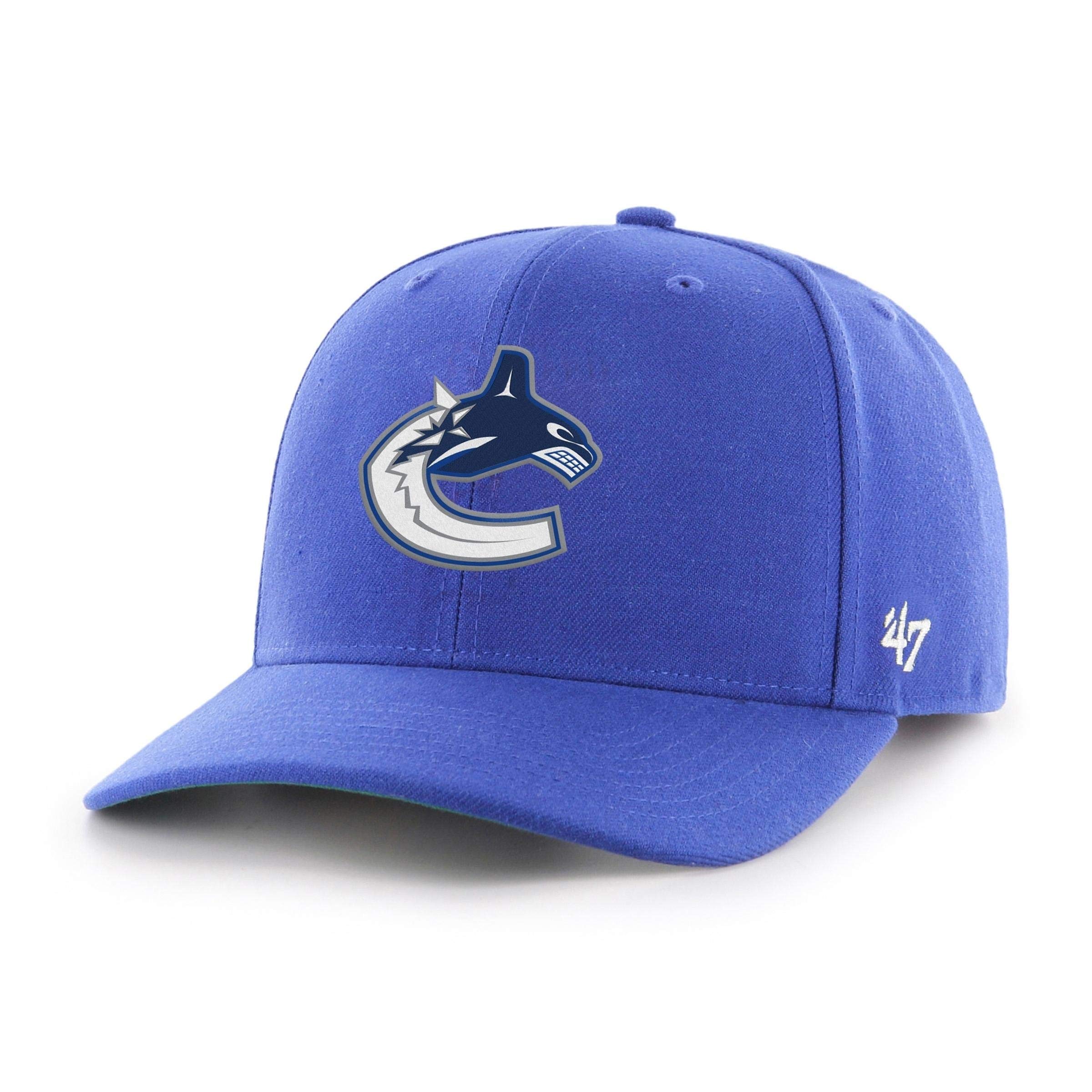 Unisex Royal 47 Brand Low Profile Snapback Cap - Zone Vancouver Canucks