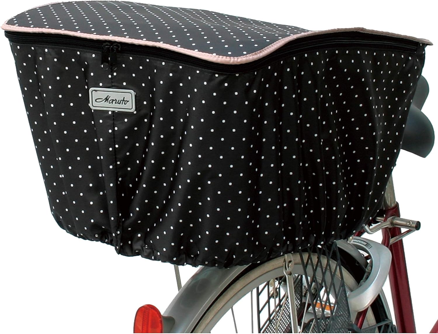 MARUTO Maltodextrin D-4RMT Polka/Black with Fashion After The Basket Cover Fasteners