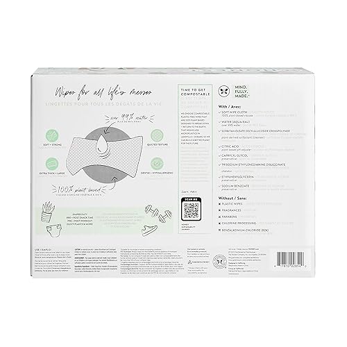Miniatura 10 de The Honest Company Clean Conscious Toallitas  100 a base de plantas 99 agua toallitas para bebés  Hipoalergénicas dermatólogos probados clásicas 576