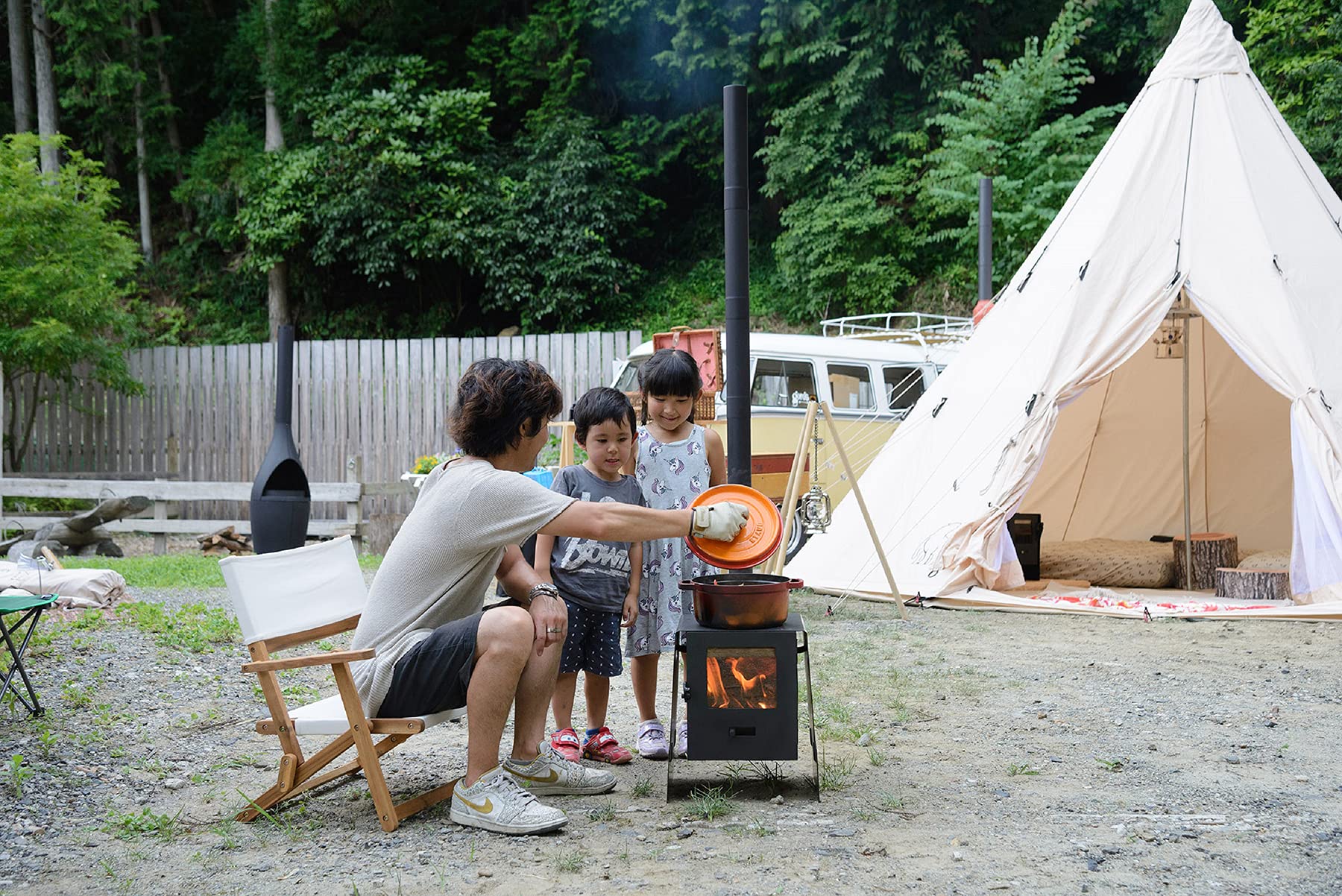 Amazon.co.jp: Tinder Cube アウトドア薪ストーブ