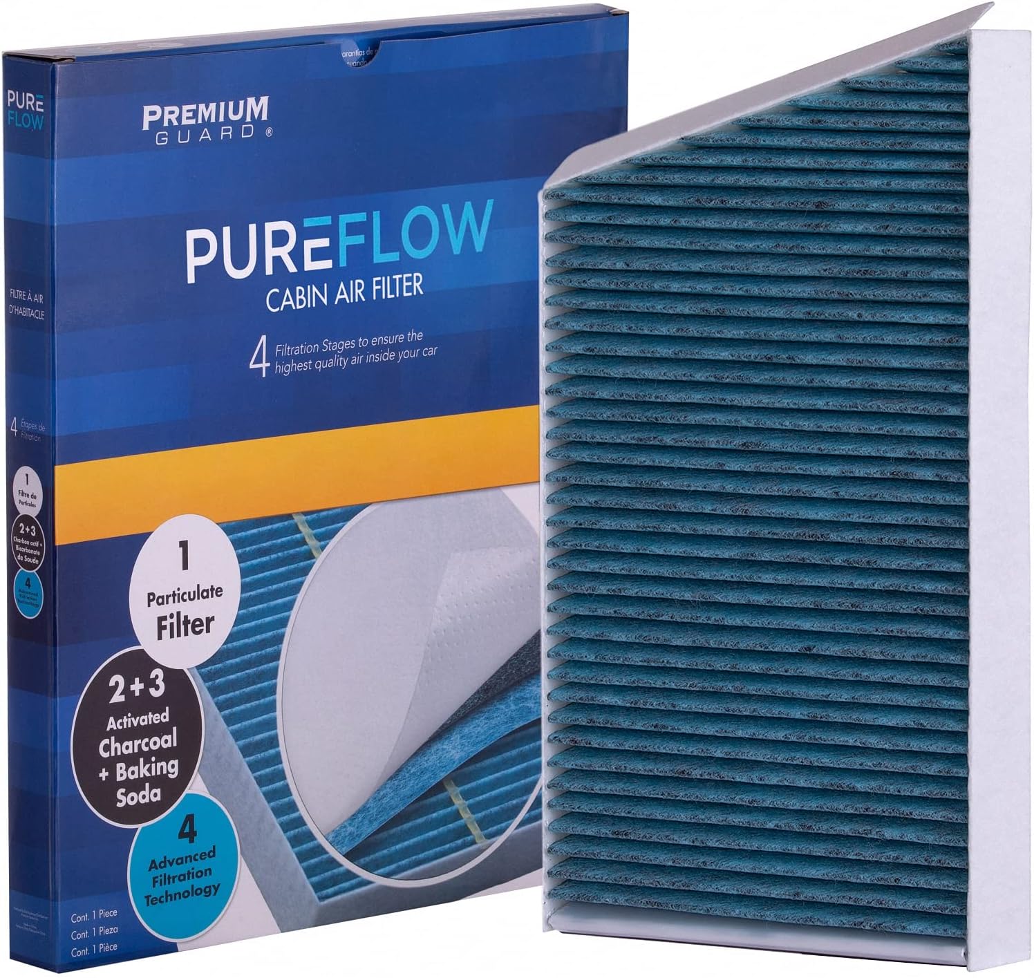 PureFlow Cabin Air Filter PC5832X | Fits 2001-2005 Mercedes-Benz C240, 2006-2007 C230, 2006-2009 CLK350, 2006-2008 C280, 2001-2005 C320, 2003-2006 CLK500, Fresh Air