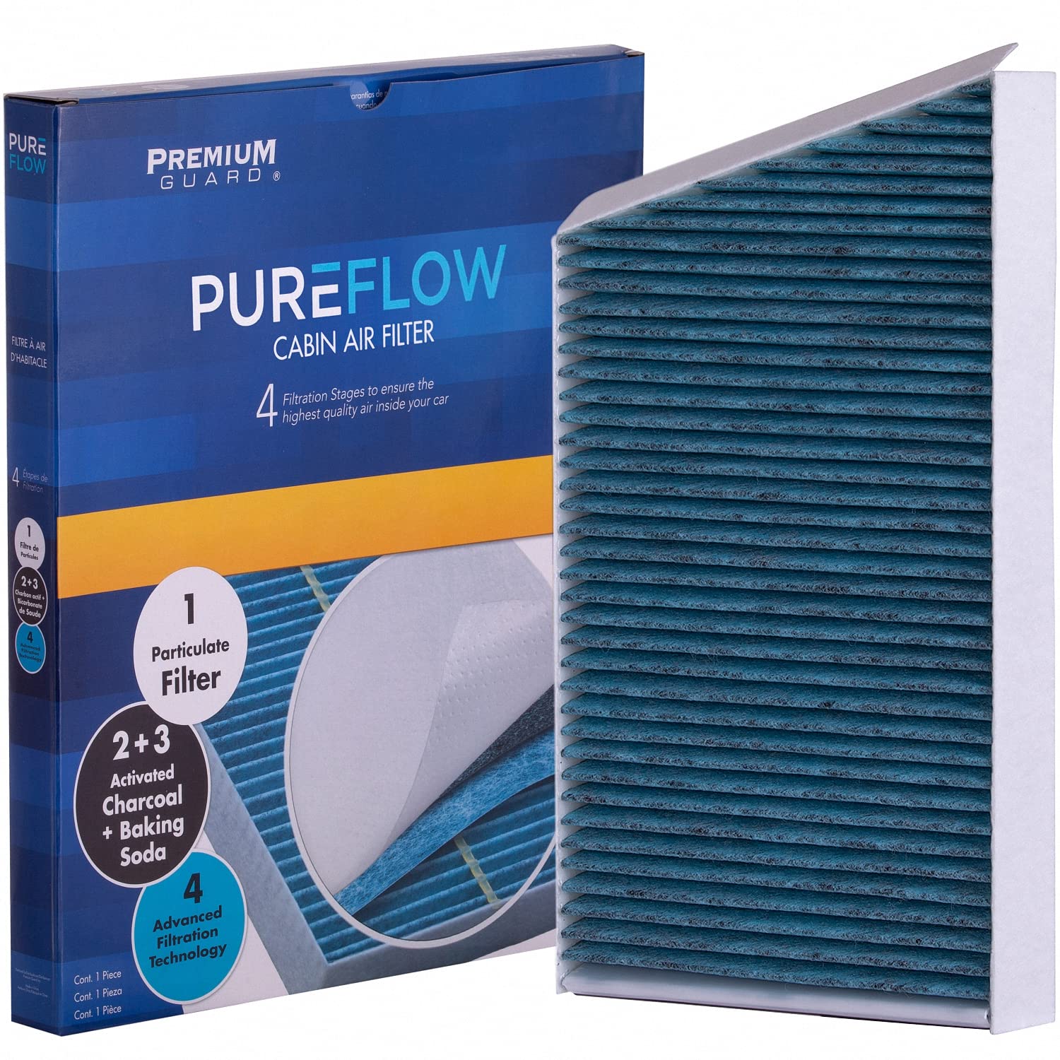 PureFlow Cabin Air Filter PC5832X | Fits 2001-2005 Mercedes-Benz C240, 2006-2007 C230, 2006-2009 CLK350, 2006-2008 C280, 2001-2005 C320, 2003-2006 CLK500, Fresh Air