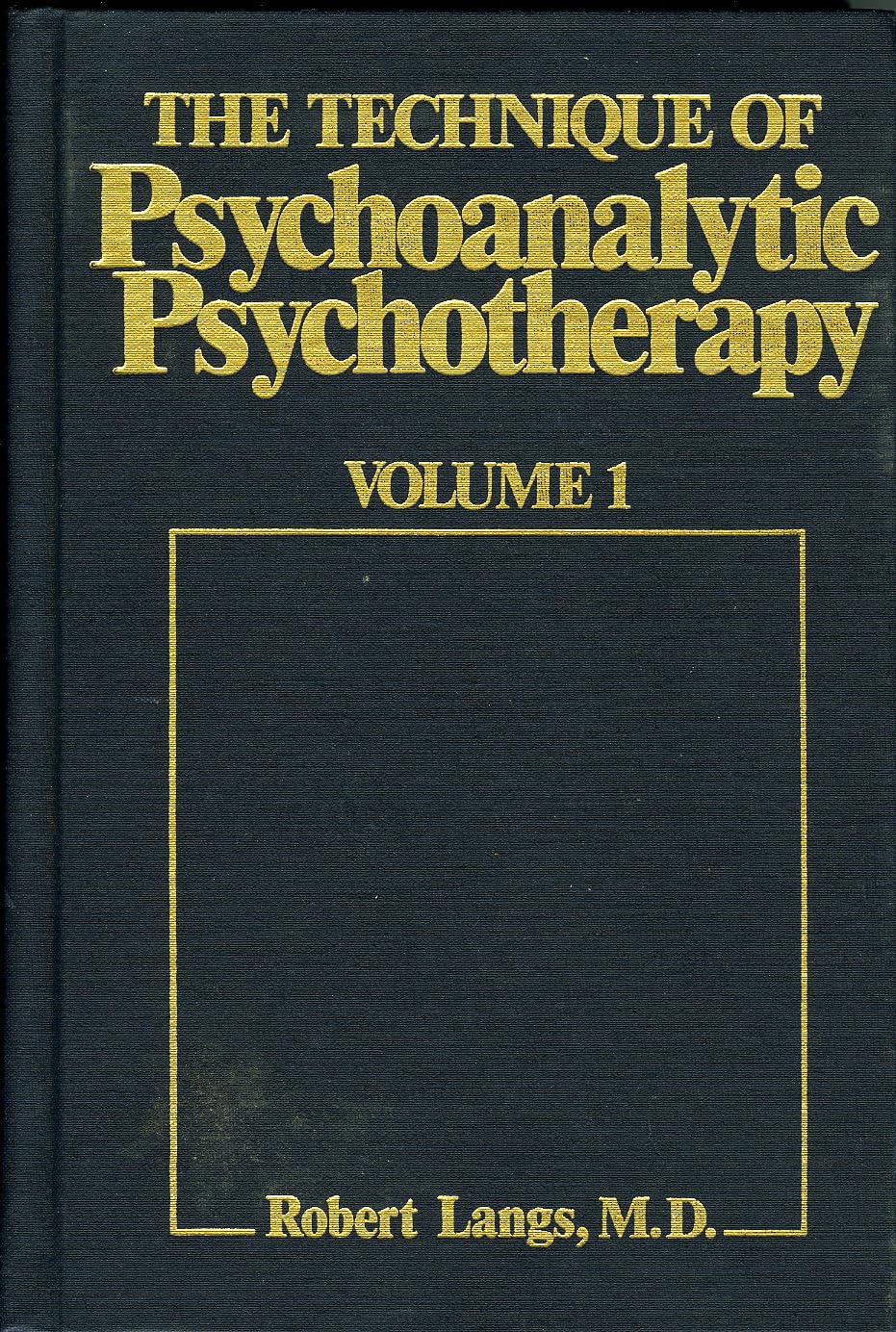 Amazon | Technique of Psychoanalytic Psychotherapy: Initial