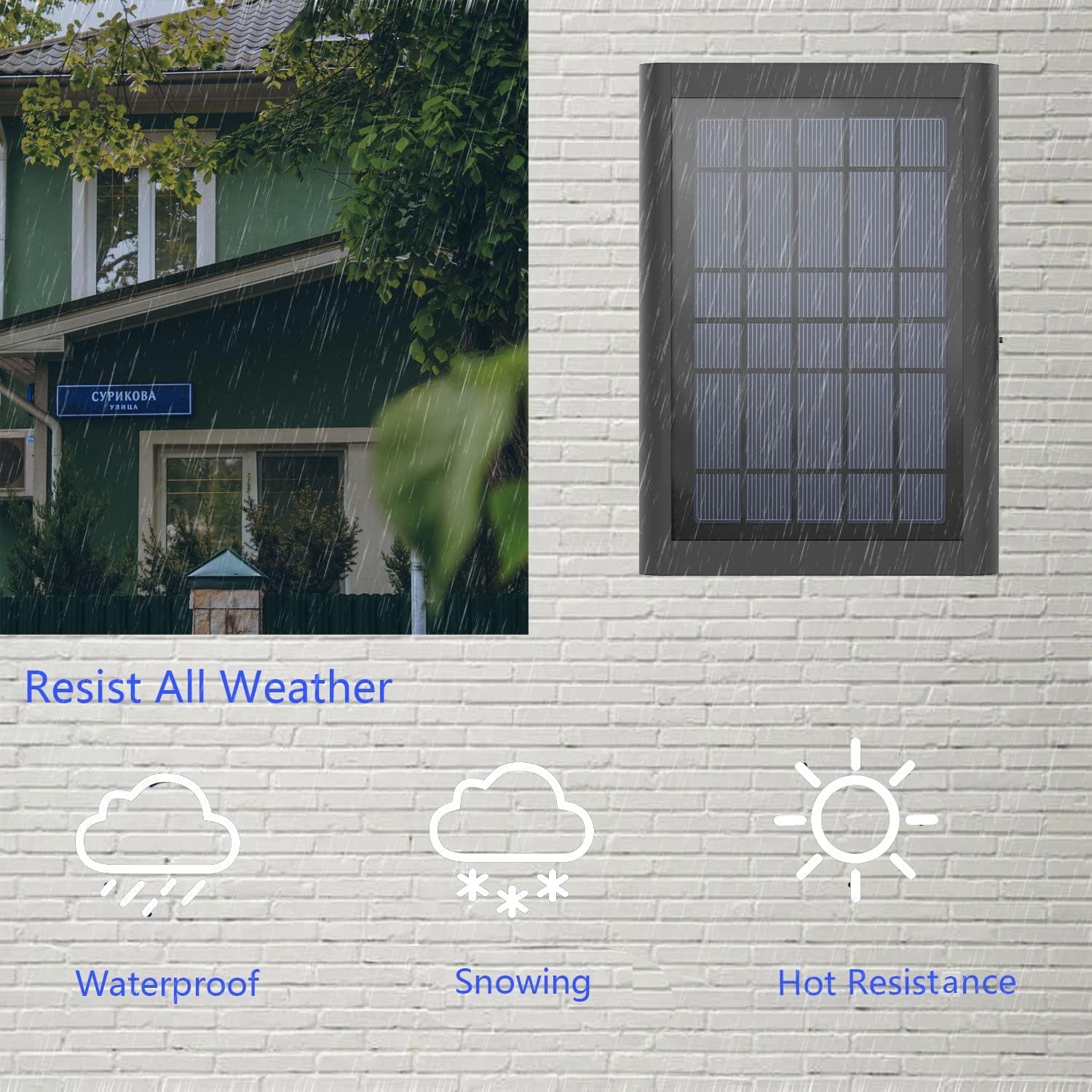 2-Pack Solar Panel for Ring Camera,3W Ring Solar Panel,Ring Camera Solar Panel Compatible with Ring Spotlight Cam Battery & Ring Stick Up Cam Battery,Ring Stick Up Cam 2nd & 3rd Gen with Barrel Plug