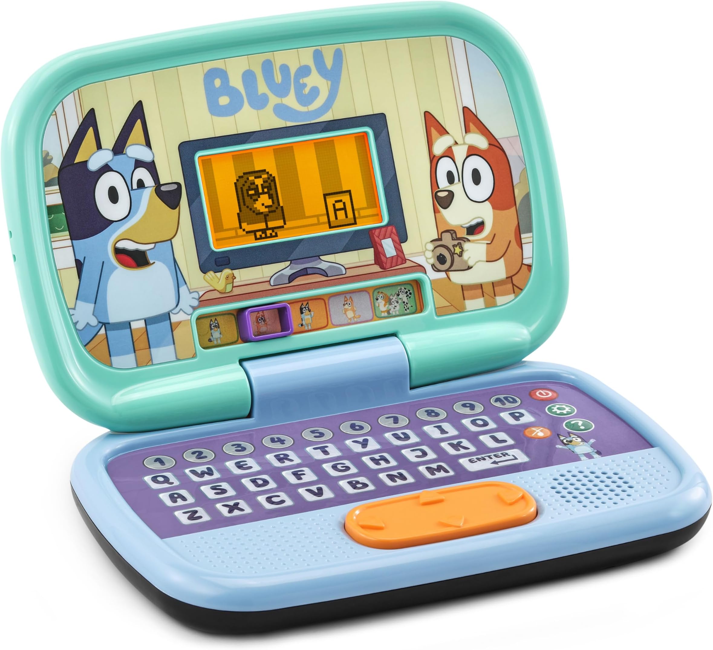 Bluey Game Time Laptop - 3+ Blue | Ideal Gift for Children 3+ up Years,
