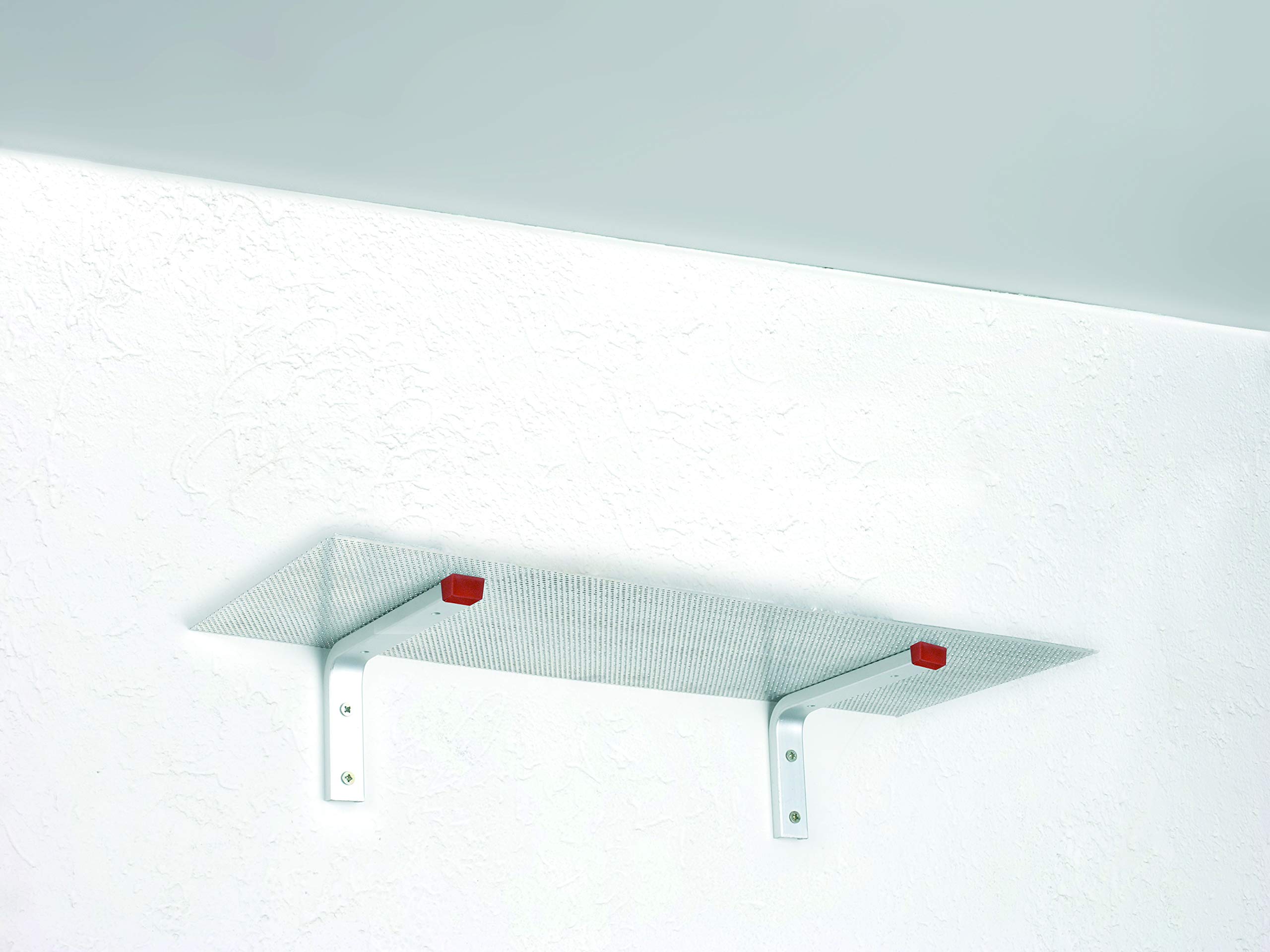 GAH-Alberts 805517 haki ścienne | do wyboru w różnych wersjach | proste | aluminium | głębokość 230 mm | wysokość 130 mm | zestaw 10 sztuk