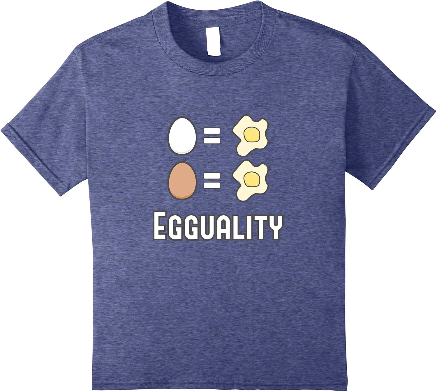 Amazon.com: Funny Equal Rights T Shirt- Eggs Egguality T Shirt ...