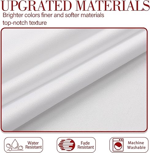 Miniatura 6 de Mantel redondo de Navidad de 70 pulgadas, decoraciones navideñas para el hogar, mantel de Navidad resistente al agua, camión rojo, Navidad, Navidad,