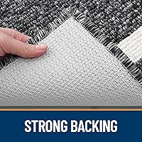 Vista 7 de OLANLY Alfombra para Puerta Interior, 30 x 17 pulgadas, Alfombra de Entrada Antideslizante Absorbente Resistente a la Suciedad, Alfombras de Entrada