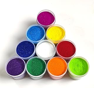 CHITRASHILA® Premium Multicolor Fine Sand Rangoli Powder | Vibrant Color...