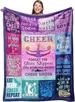 Gevuto Cheerleader Gifts Blanket 50