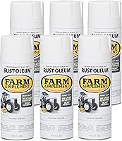 Vista 76 de Rust-Oleum Farm & Implement 280176 - Pintura esmaltada, galón, naranja (Allis Chalmers Orange)