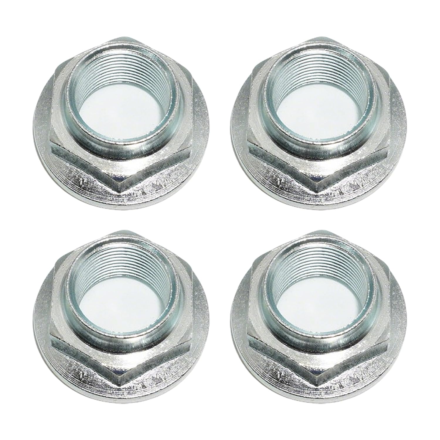 4Pc Front & Rear Axle Nut Kit OEM 902170049 Compatible with 2000-2025 Subaru - Fits Forester, Outback, Impreza, WRX, STI, Crosstrek, Ascent, BRZ - CV Spindle Nut Replacement