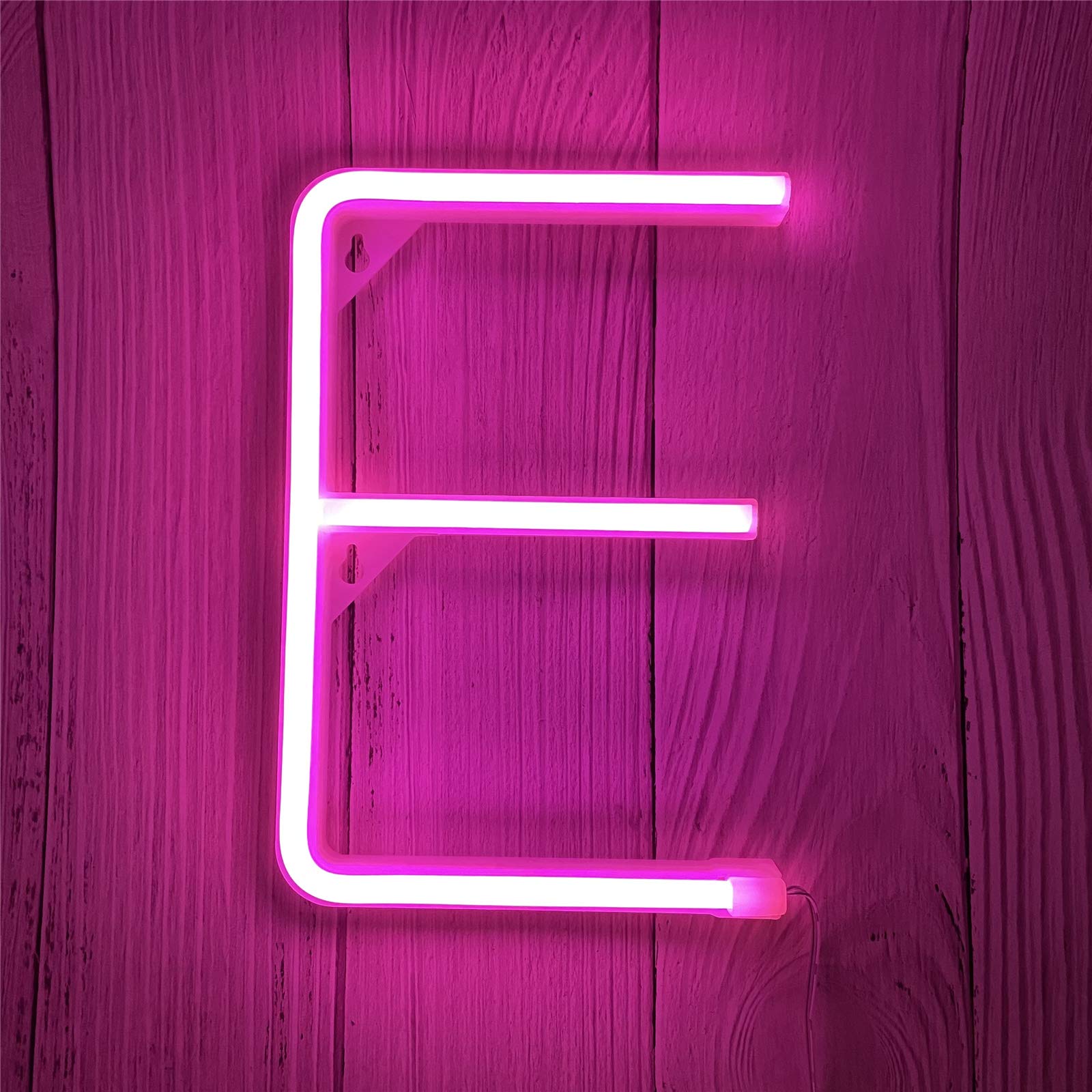 Buy ENUOLI LED Letter Neon Lights Pink Neon Sign Light Up Marquee