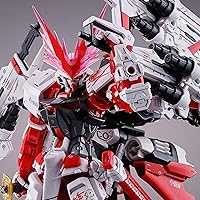 Vista 2 de Bandai 1/100 MG MBF-P02 Gundam Astray Dragón Rojo