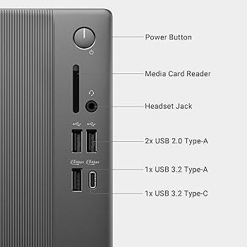 DELL slim パソコンECS1250 Core Ultra 5 Dell Slim Desktop ECS1250 - Intel Core Ultra 5-225 Processor
