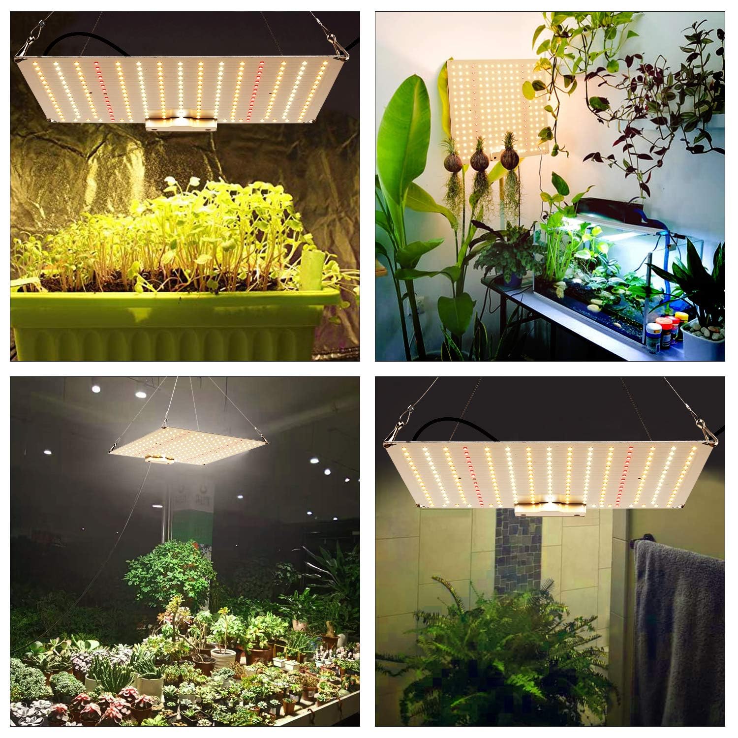 Lampa Do Uprawy Roślin z UV IR LED Do Siewników i Roślin W Pomieszczeniach, Pionowa Farma, 192 Szt. Diod