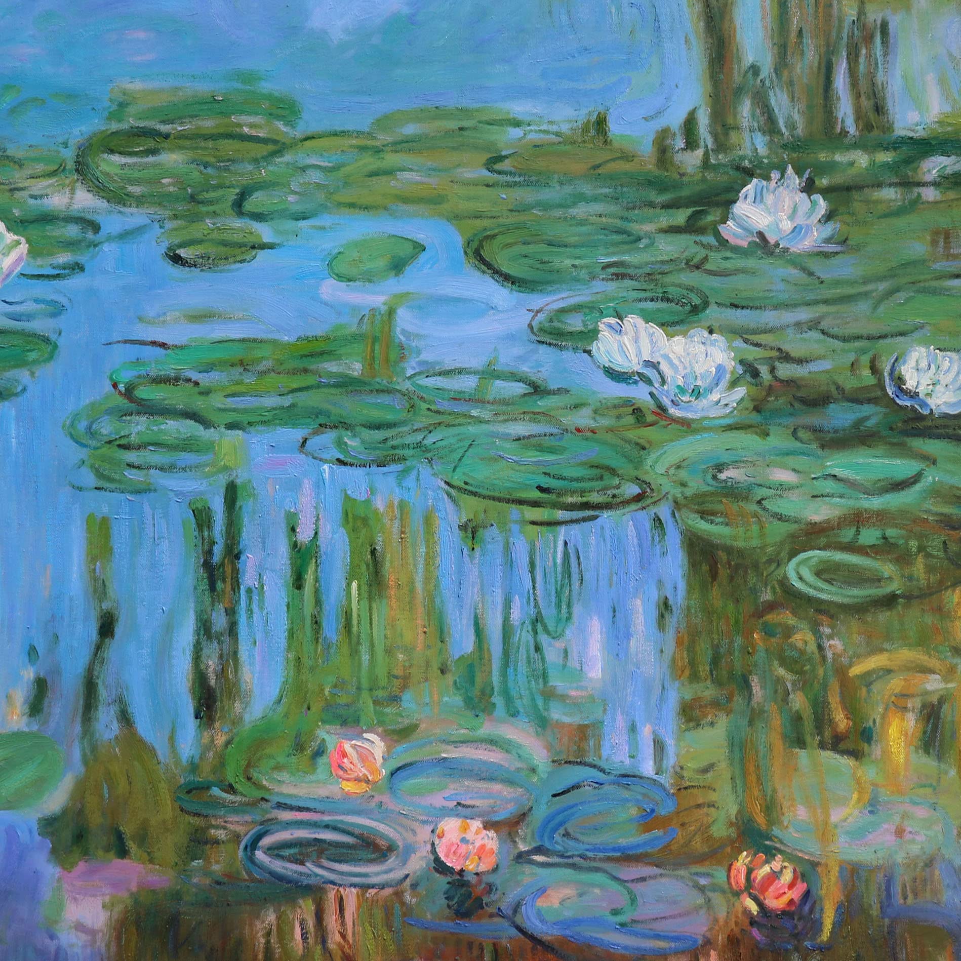 クロード・モネ、「Water Lilies」厳選、希少大判画集・額装画、人気作品 クロード・モネ、「Water Lilies」厳選、希少大判画集・額装画