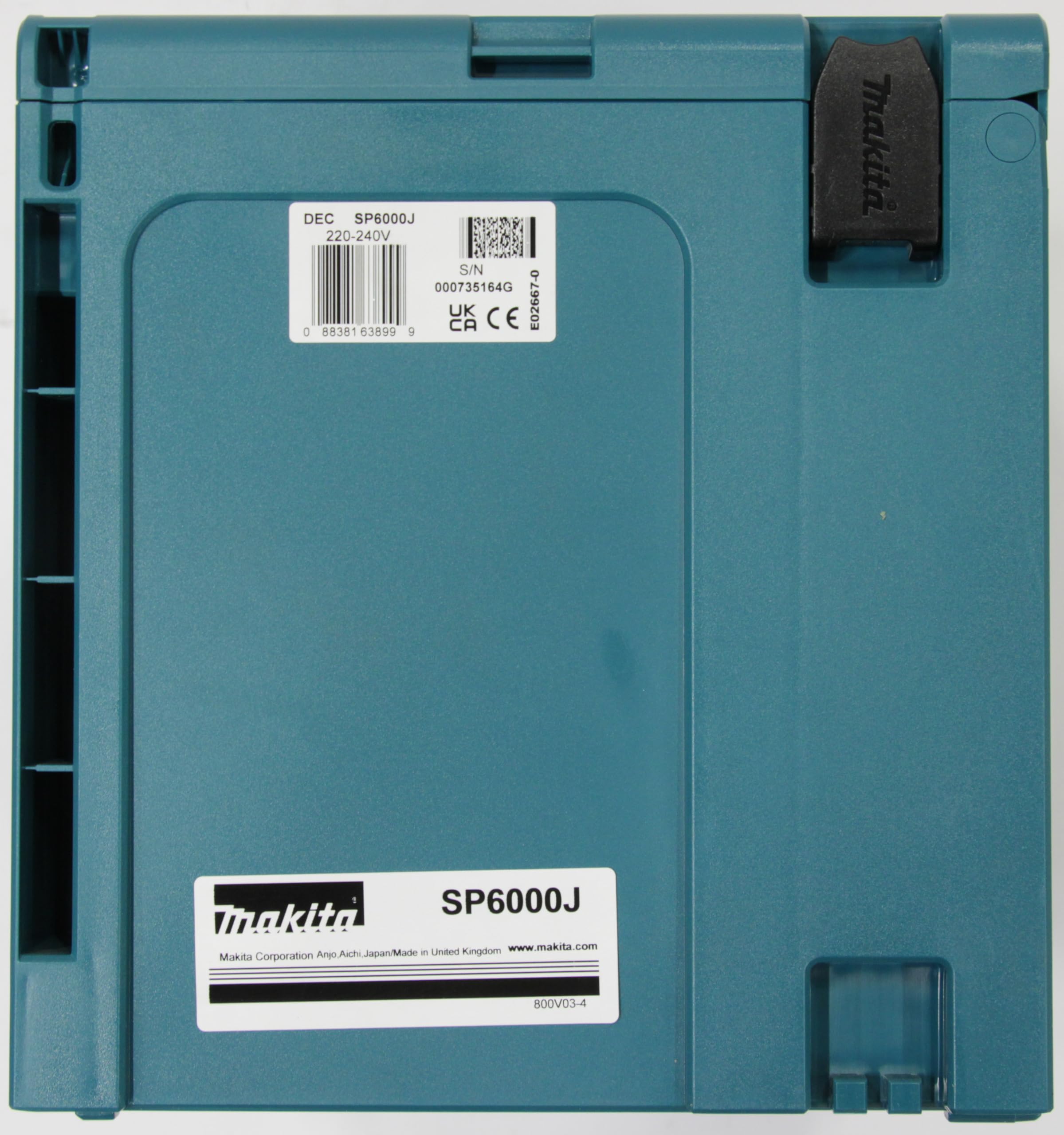 Makita SEGA CIRC.IMM.165MM 1300W, Blu