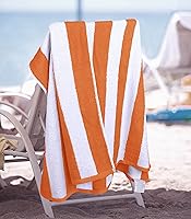 Vista 15 de Utopia Towels 4 Pack Cabana Stripe Beach Towel, 30 by 60 Inches, Oversized 100% Ring Spun Cotton Pool Towels, Highly Absorbent Quick Dry Bath Towels