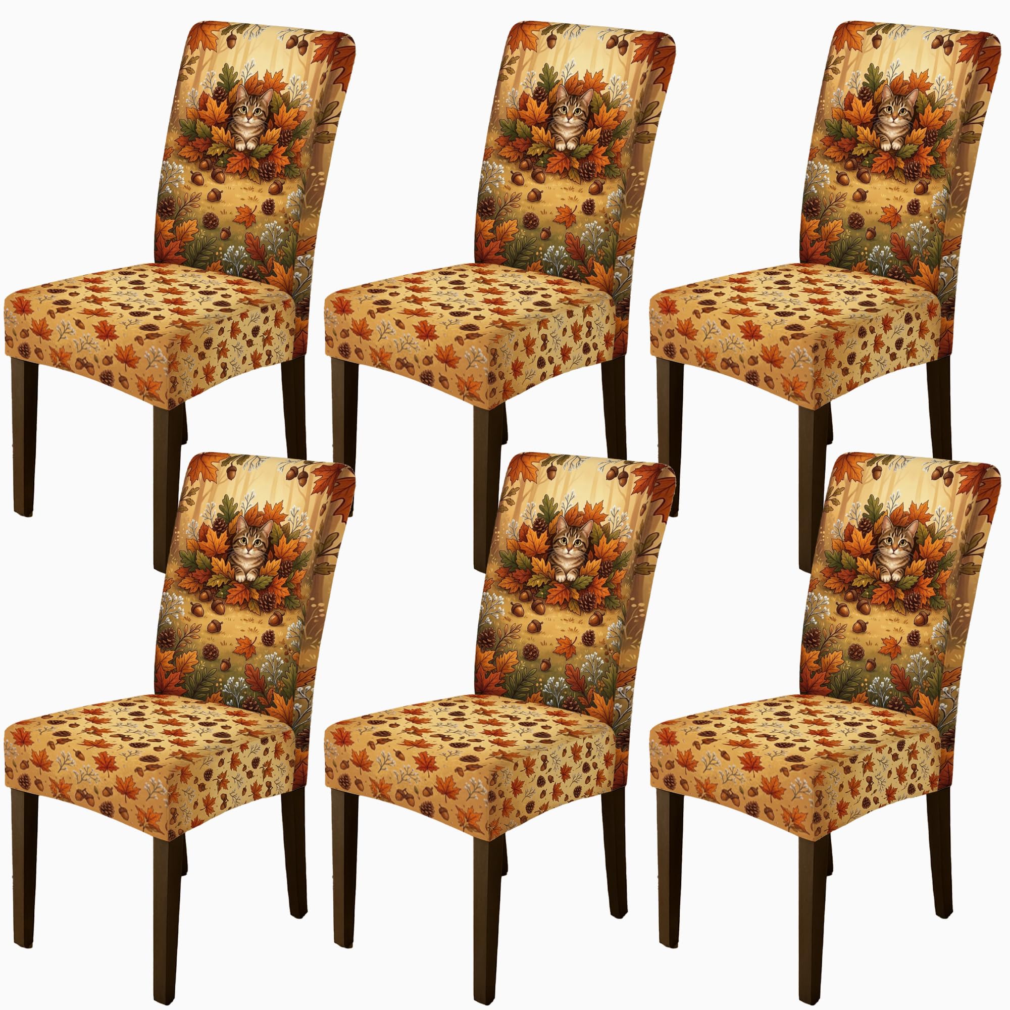 Housses de chaise lavables et respirantes contre les griffes de chat