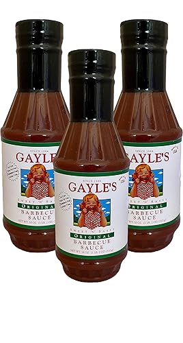 Vista 12 de Gayle's Sweet 'N' Sassy Salsa de barbacoa original para barbacoa, 1 galón