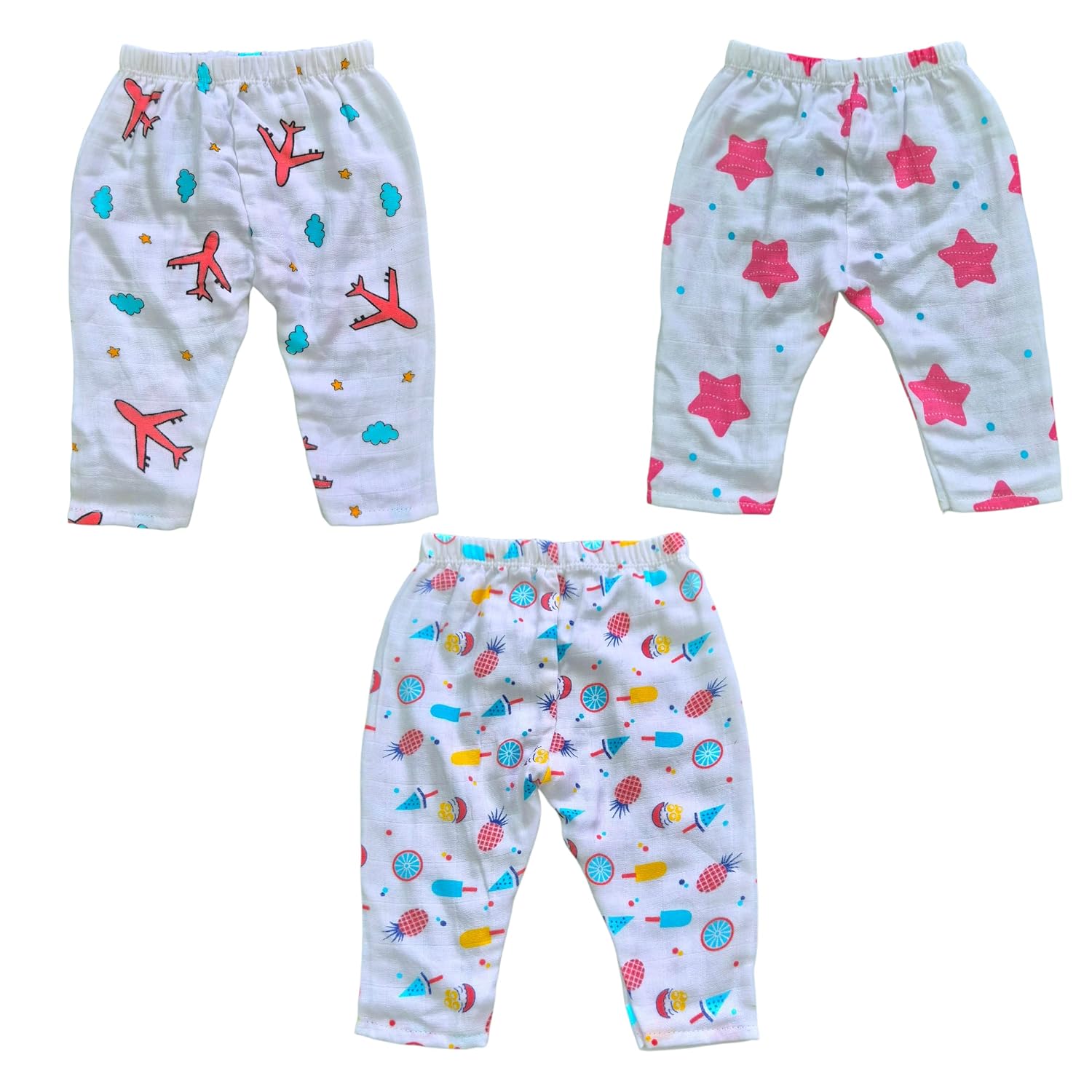 BabySphere Premium Cotton Organic Muslin Pant/Stylish & Comfortable (0-2 Years)(Pack of 3, Multi Prints) - Review, Price and Buying Guide