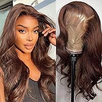 Vista 62 de SENSAIRUITE Pelucas de cabello humano con encaje frontal, prearrancadas, sin pegamento, encaje ancho, densidad 180, pelucas de cabello humano de 13