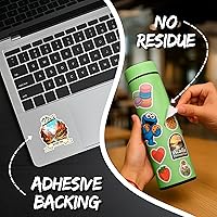 Vista 4 de Zion - Adhesivo de recuerdo de viaje de 4 pulgadas, calcomanía de vinilo impermeable para laptop, botella de agua, vaso de automóvil, calcomanías