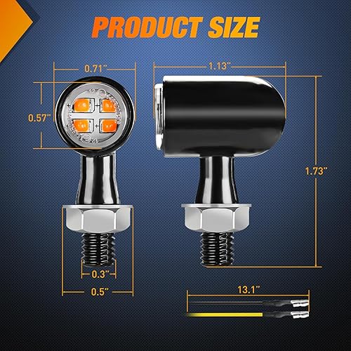 Vista 74 de Nilight Kit de 2 luces traseras para remolque, 40 LED, luces de marcha atrás, luces de marcha atrás, impermeables, para camiones de 10-30 V, RV, 2