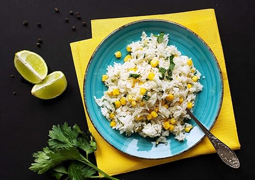 Miniatura 6 de Arroz basmati blanco orgánico, 3 libras  Variedad de arroz de grano largo sin OMG, fragante, kosher, vegano, a granel. No irradiado. Menos contenido