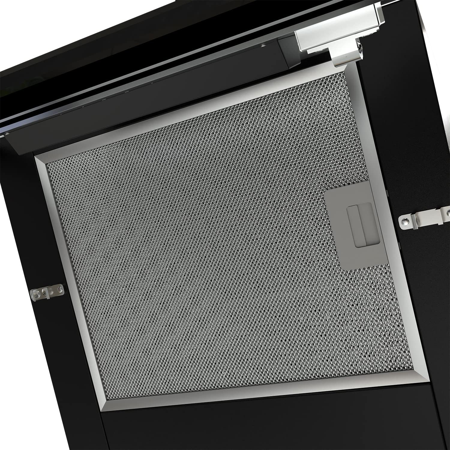 CIARRA CBCB6736H Campana Extractora de Pared 60cm Clase A+++ WIFI | 683m³/h 3 Velocidades Evacuación al Exterior y Recirculación Interna por Filtro de Carbón CBCF003 Luz LED