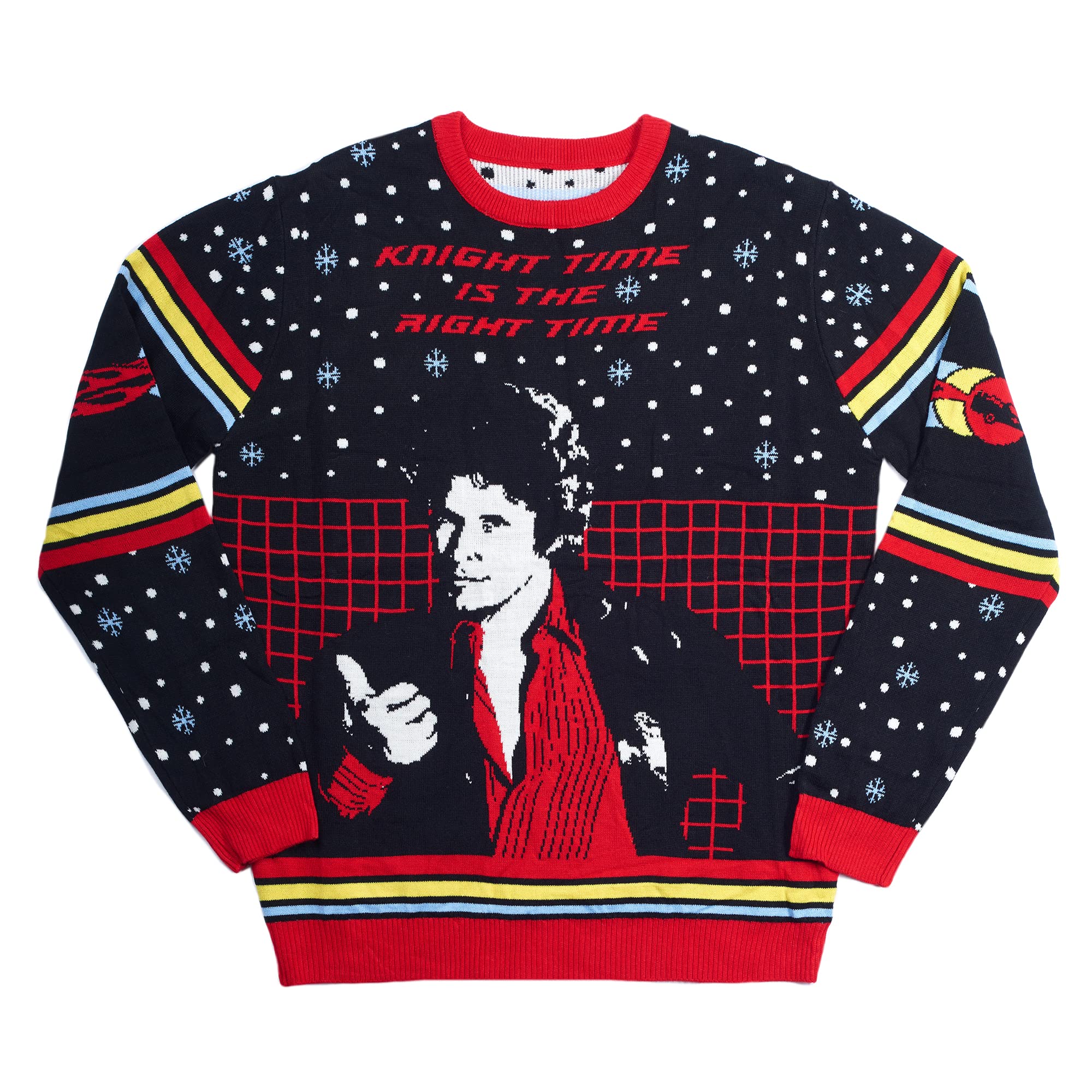 Numskull Official Knight Rider Unisex Knitted Novelty Christmas Jumper, XX-Small