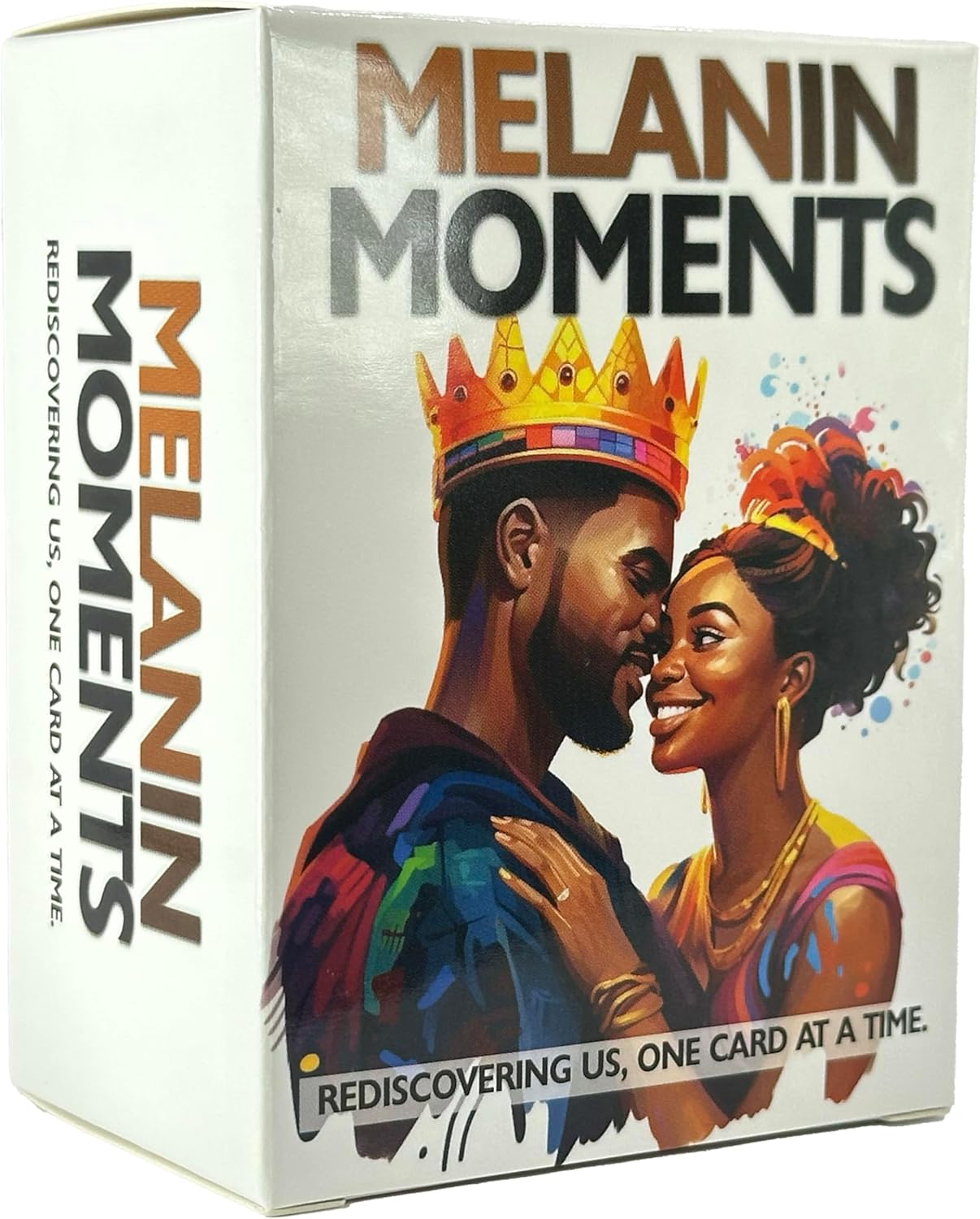 Kinfolk Melanin Moments Couples Card Game Thought-Provoking, Culturally Infused Prompts to Deepen Communication and Emotional Connection