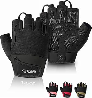 SIMARI Breathable Workout Gloves for Men & Women, Weight Lifting Gloves with Padded, Grip, Full Palm Protection, Gift for ...