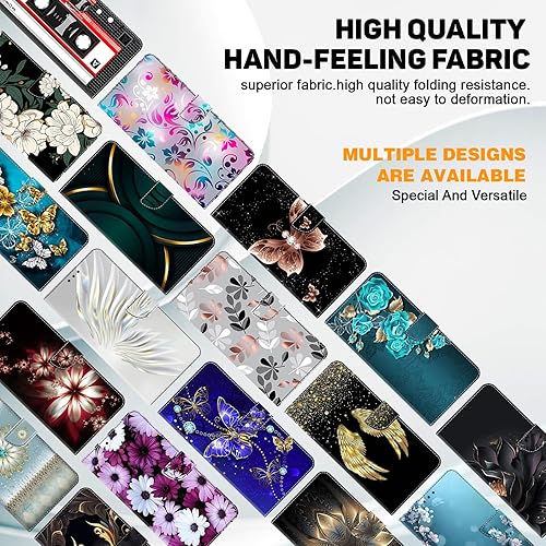 Miniatura 7 de ALILANG Funda para iPhone 13 MiniiPhone 12 Mini de 5.4 pulgadas con soporte para tarjeta de crédito, funda magnética protectora de piel sintética