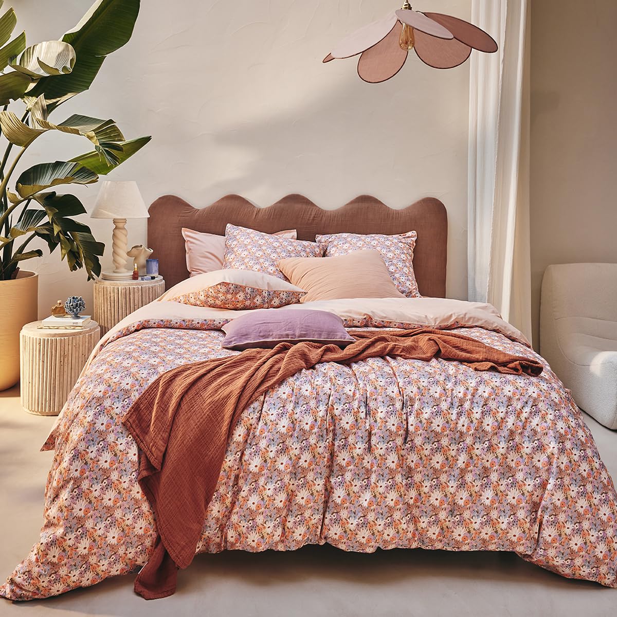 Essix Cotton Percale Duvet Cover, 240 x 220 cm, Love Story