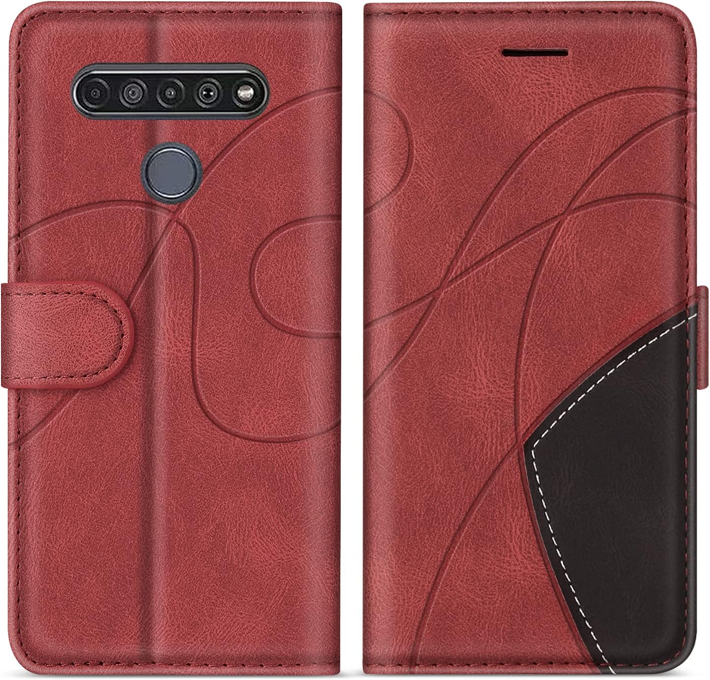 Funda | CADORABO Funda Magnética Invisible, Compatible Con LG G7 ThinQ - Foto 9