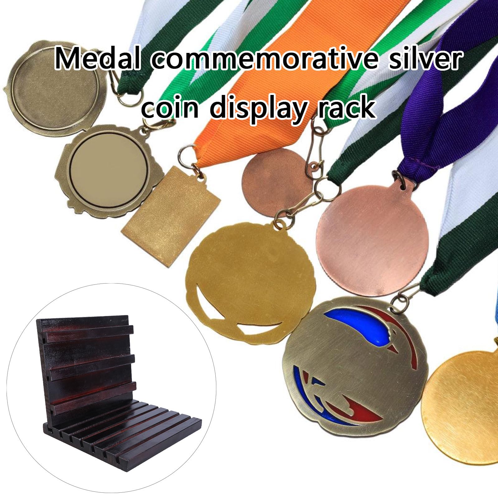 Amazon.co.jp: 手作りの木製コインラックマルチロウチャレンジコインホルダーメダル退役軍人や愛国心のあるデスクの装飾用のスタンド : ホビー