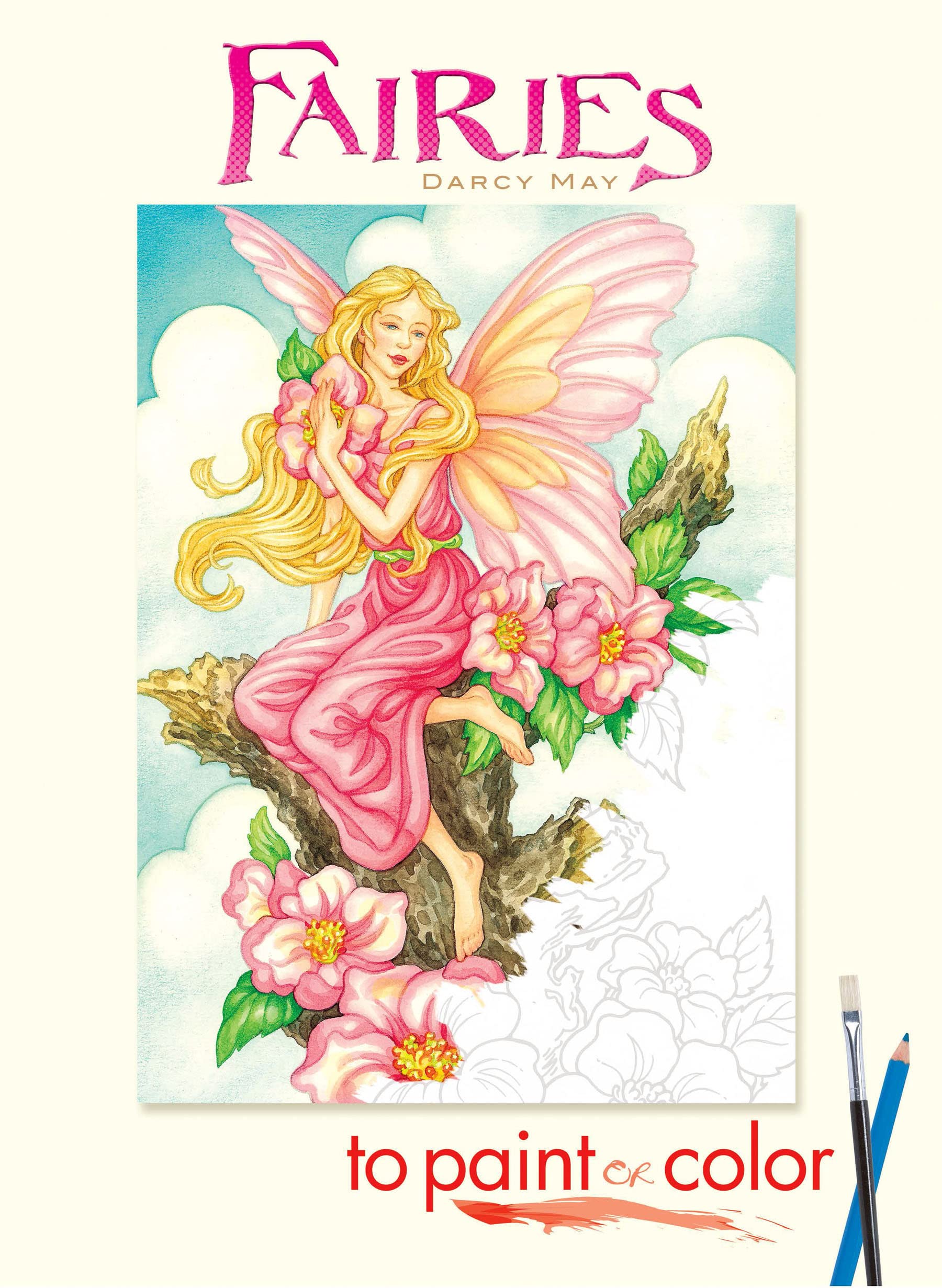 Fairies to Paint or Color (Dover Art Coloring Book) Paperback – June 26, 2008