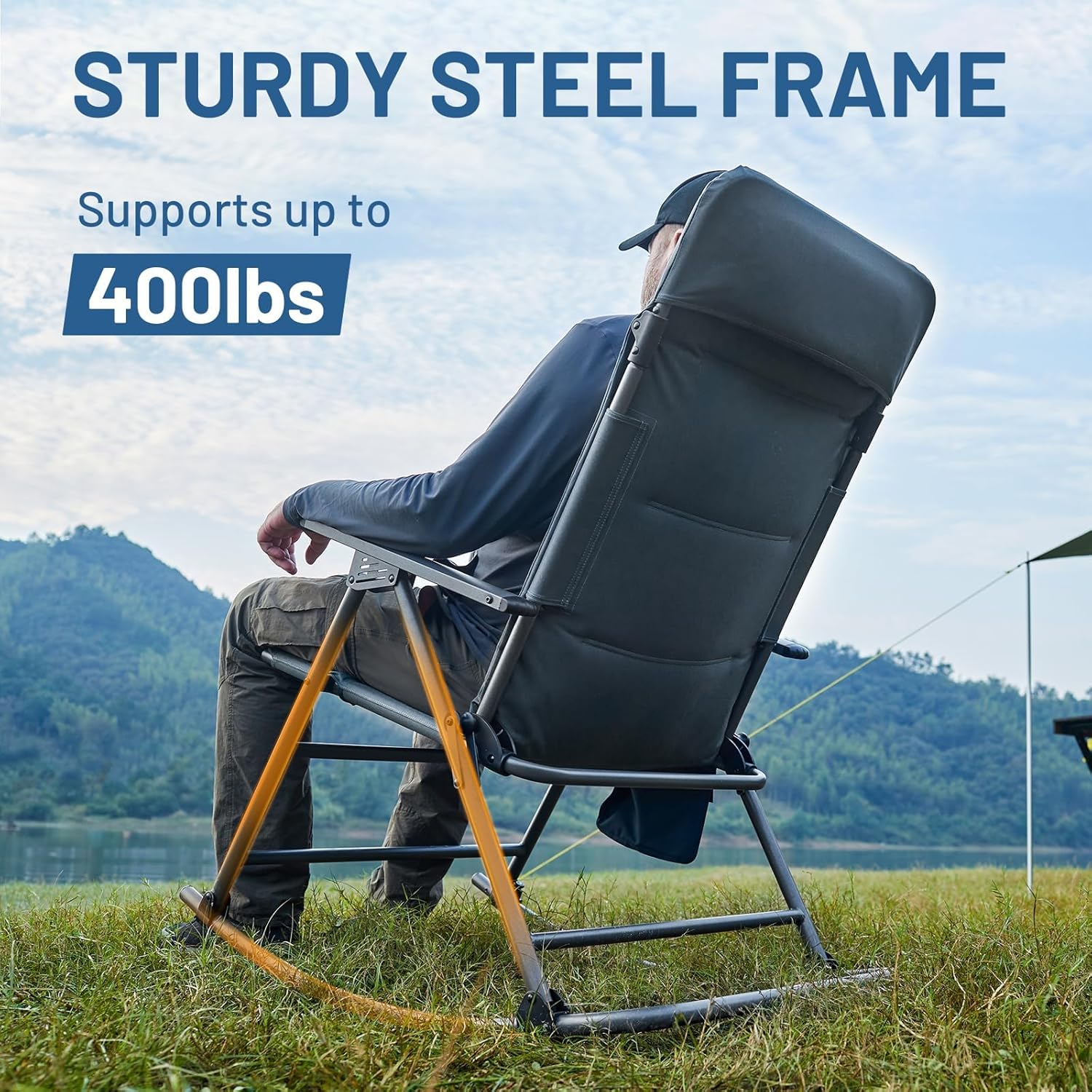 Amazon Timber Ridge Rocker Portable Rocking Chair TIMBER RIDGE