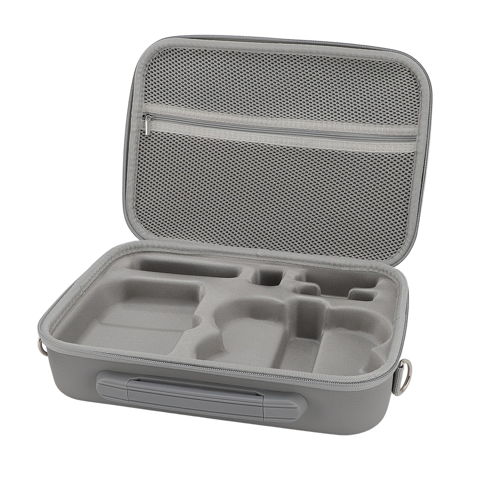 Custodia Impermeabile per Drone con Inserti in EVA, Borsa a Tracolla Protettiva a Guscio Rigido per Batteria di Volo Intelligente con Telecomando NEO RC-N3, Borsa da Viaggio (GREY)
