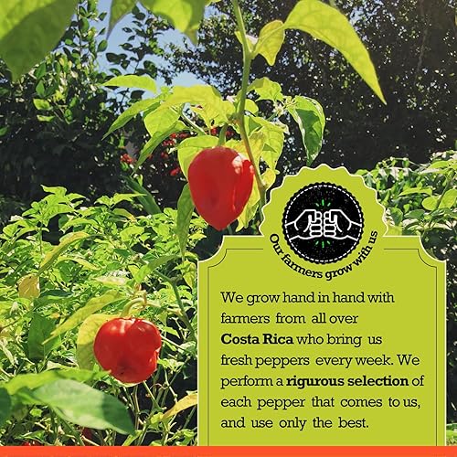 Miniatura 5 de Chile Monoloco - XXX Salsa picante (6 tipos de pimientos Scoth Bonnet, Jalapeño, Aji peruano, Rocoto, Pimienta de Cayena y Pimienta Fantasma), Salsa