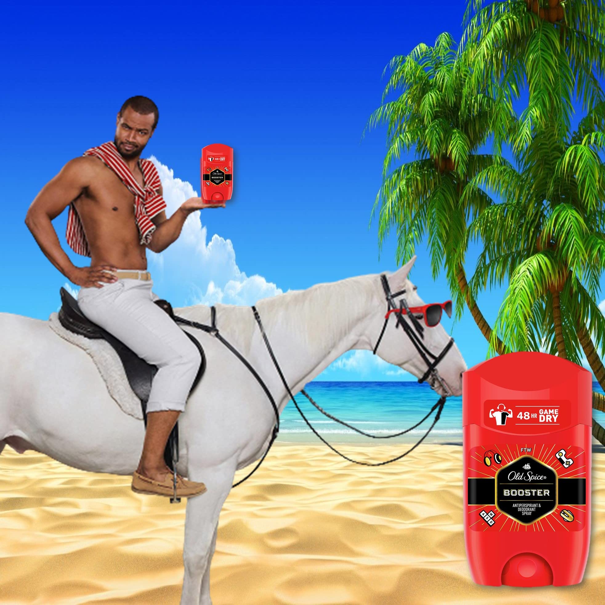 Old Spice Commercial Horse
