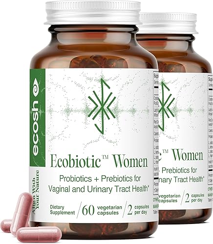 Probiótico para mujer para el equilibrio del pH, el tracto urinario y la salud intestinal - Probióticos vaginales para mujeres con prebióticos,