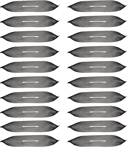 Milisten Cubierta de esponja para colgar 20 piezas, ganchos para colgar tiras de esponja, tiras de protección de suspensión de espuma, cubiertas